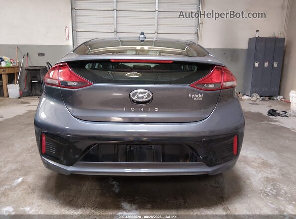 KMHC65LC9JU100263 2018 HYUNDAI IONIQ HYBRID Серый 