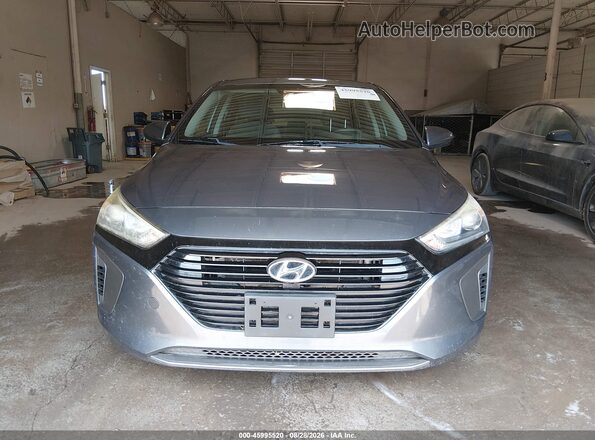 KMHC65LC9JU100263 2018 HYUNDAI IONIQ HYBRID Серый 
