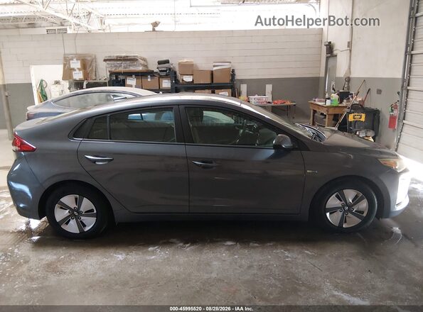 KMHC65LC9JU100263 2018 HYUNDAI IONIQ HYBRID Серый 