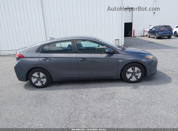 KMHC65LC9KU107862 2019 HYUNDAI IONIQ HYBRID Gray 