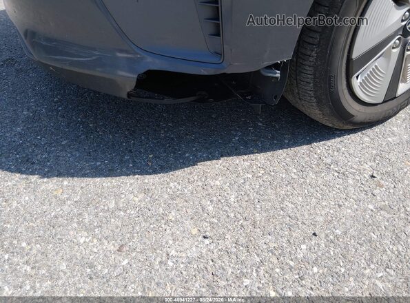 KMHC65LC9KU107862 2019 HYUNDAI IONIQ HYBRID Gray 