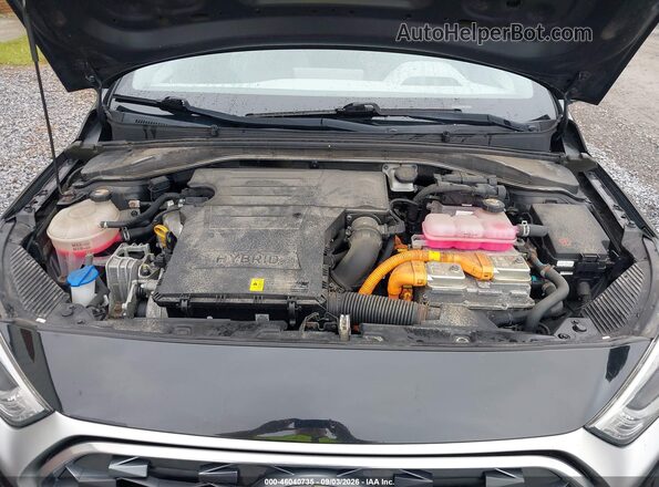 KMHC65LC9LU232569 2020 HYUNDAI IONIQ HYBRID Black Widok z tyłu