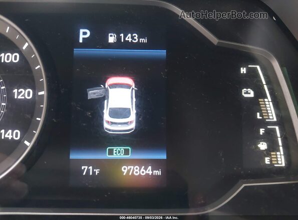 KMHC65LC9LU232569 2020 HYUNDAI IONIQ HYBRID Black 