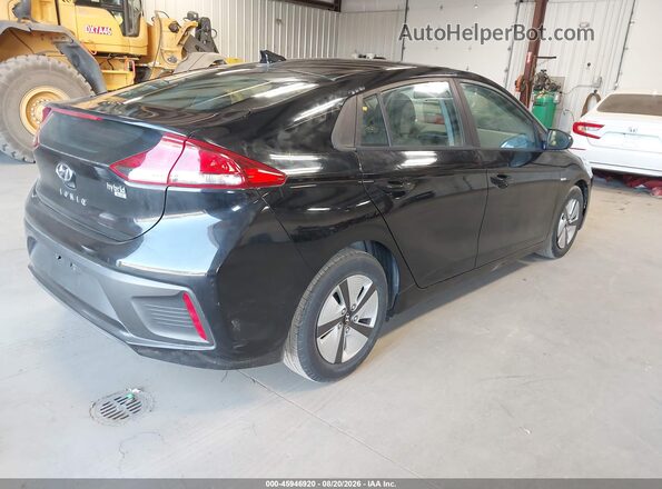 KMHC65LCXJU099723 2018 HYUNDAI IONIQ HYBRID Black Հետևի աջ