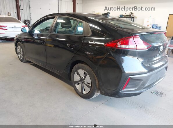 KMHC65LCXJU099723 2018 HYUNDAI IONIQ HYBRID Black Հետևի ձախ