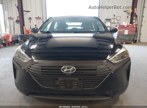 KMHC65LCXJU099723 2018 HYUNDAI IONIQ HYBRID Black Սարքավորումների վահանակի տեսք