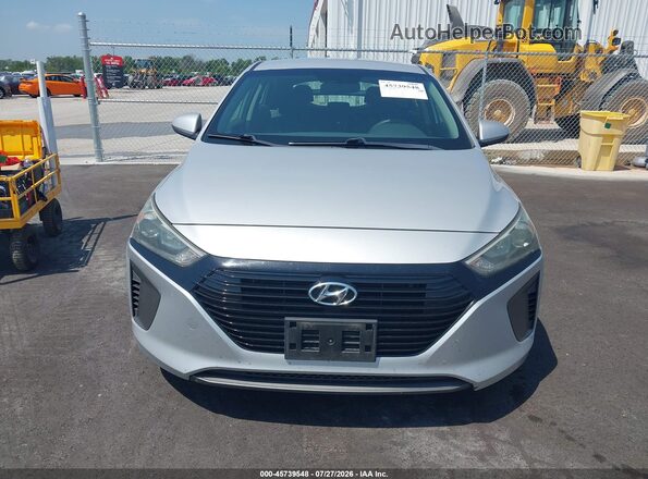 KMHC65LCXKU158822 2019 HYUNDAI IONIQ HYBRID Silver Widok zestawu wskaźników