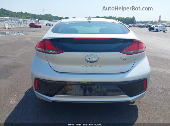 KMHC65LCXKU158822 2019 HYUNDAI IONIQ HYBRID Silver 