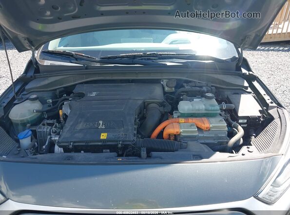 KMHC65LCXLU219927 2020 HYUNDAI IONIQ HYBRID Gray უკანა ხედი