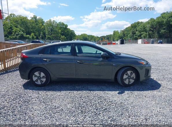KMHC65LCXLU219927 2020 HYUNDAI IONIQ HYBRID Gray უკანა სალონის ხედი