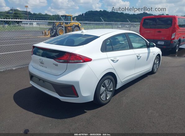 KMHC65LCXLU232533 2020 HYUNDAI IONIQ HYBRID White Задня права чверть