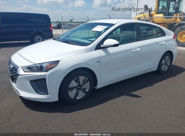 KMHC65LCXLU232533 2020 HYUNDAI IONIQ HYBRID White Панорамний вид салону 360°
