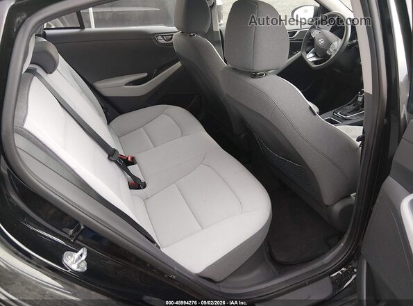 KMHC65LCXMU245719 2021 HYUNDAI IONIQ HYBRID Black Vista de la etiqueta del VIN