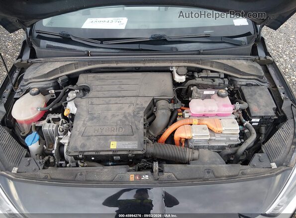 KMHC65LCXMU245719 2021 HYUNDAI IONIQ HYBRID Black Vista trasera