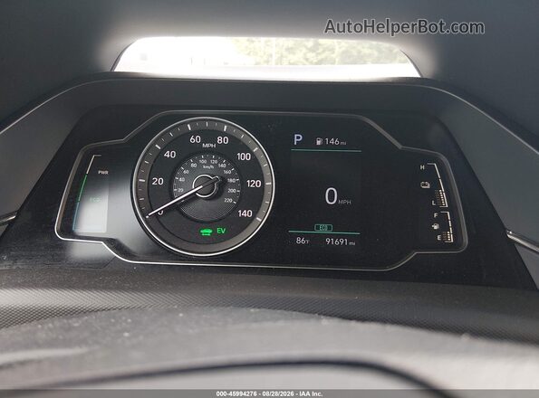 KMHC65LCXMU245719 2021 HYUNDAI IONIQ HYBRID Black 