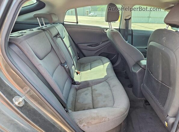 KMHC75LC8NU282718 2022 HYUNDAI IONIQ Gray Vista de los asientos traseros