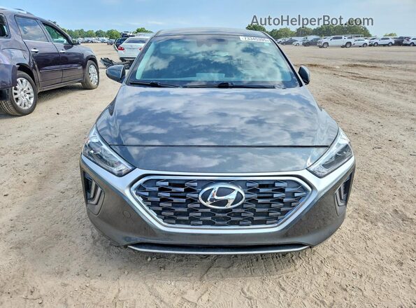 KMHC75LC8NU282718 2022 HYUNDAI IONIQ Gray Vista frontal