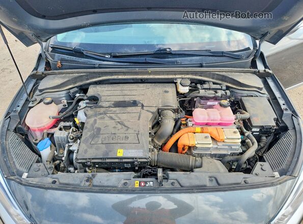KMHC75LC8NU282718 2022 HYUNDAI IONIQ Gray Vista interior trasera