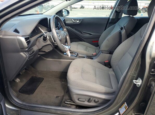 KMHC75LC9LU239793 2020 HYUNDAI IONIQ Gray Front interior view