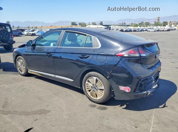 KMHC75LD3MU250329 2021 HYUNDAI IONIQ Black Հետևի ձախ