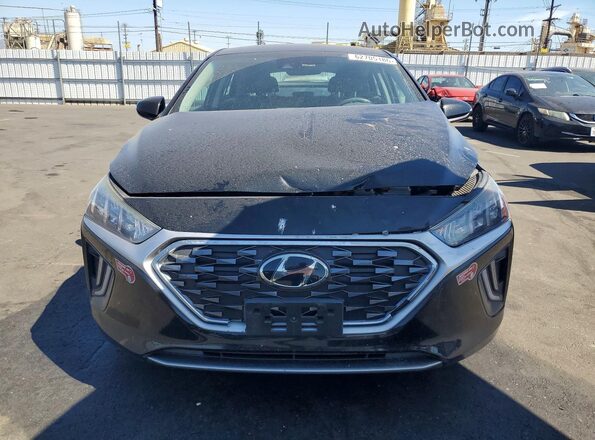 KMHC75LD3MU250329 2021 HYUNDAI IONIQ Black Դիմացի տեսք