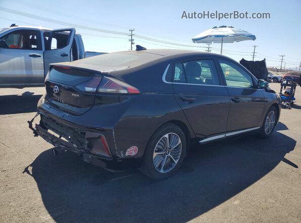 KMHC75LD3MU250329 2021 HYUNDAI IONIQ Black Հետևի աջ