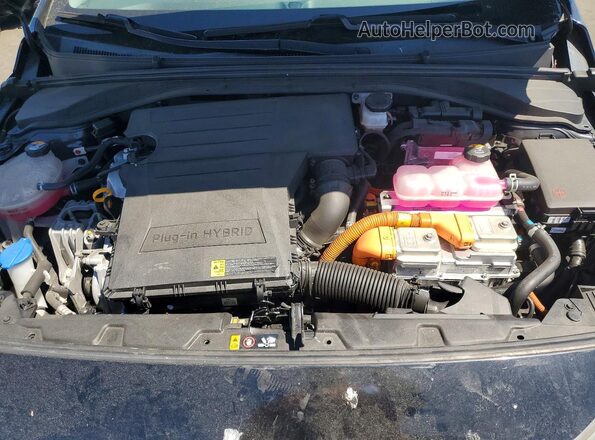 KMHC75LD3MU250329 2021 HYUNDAI IONIQ Black Սալոնի հետևի տեսք