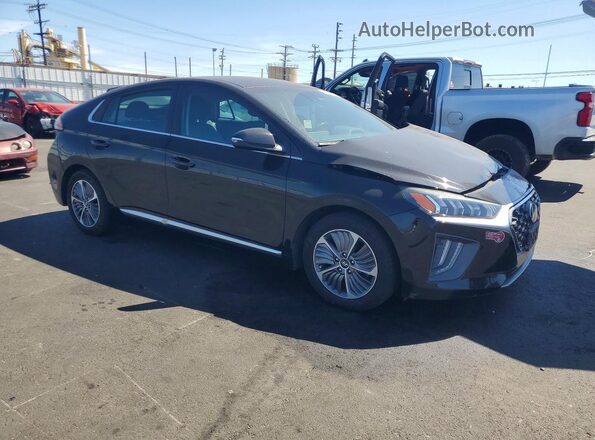 KMHC75LD3MU250329 2021 HYUNDAI IONIQ Black Առջևի աջ
