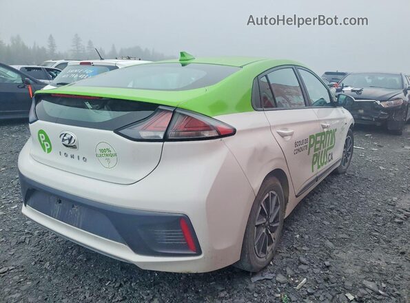 KMHC75LJ6LU072971 2020 HYUNDAI IONIQ White Հետևի աջ