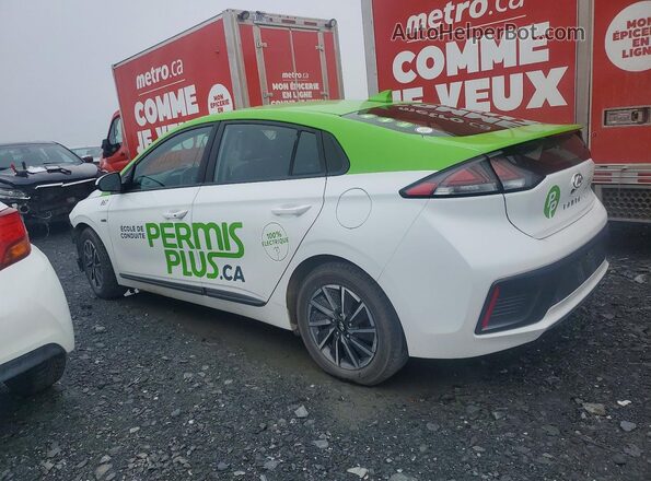 KMHC75LJ6LU072971 2020 HYUNDAI IONIQ White Հետևի ձախ