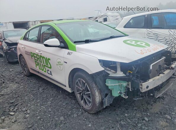 KMHC75LJ6LU072971 2020 HYUNDAI IONIQ White Առջևի աջ