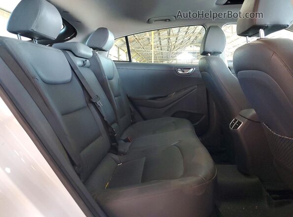 KMHC85LJ1MU081897 2021 HYUNDAI IONIQ Белый Вид задних сидений