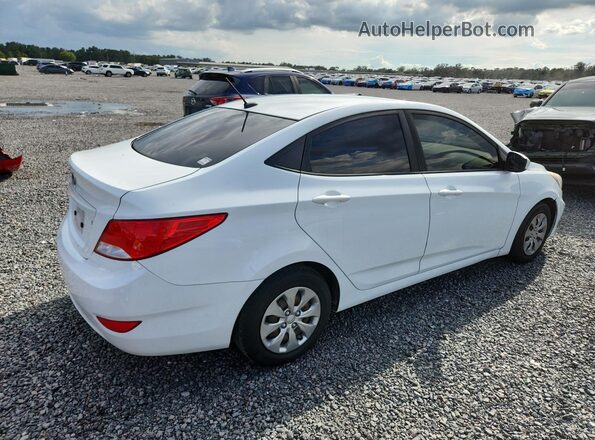 KMHCT4AE0HU240512 2017 HYUNDAI ACCENT Белый Задняя правая четверть