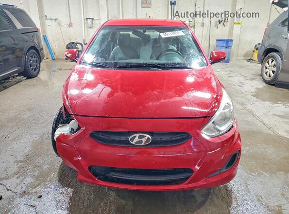 KMHCT4AE0HU266012 2017 HYUNDAI ACCENT Красный Вид спереди