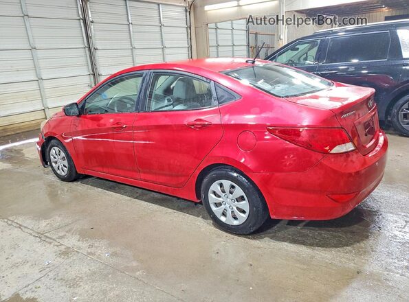 KMHCT4AE0HU266012 2017 HYUNDAI ACCENT Красный Задняя левая четверть