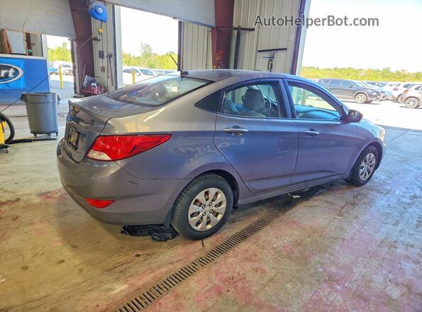 KMHCT4AE1GU043511 2016 HYUNDAI ACCENT Charcoal Задня права чверть