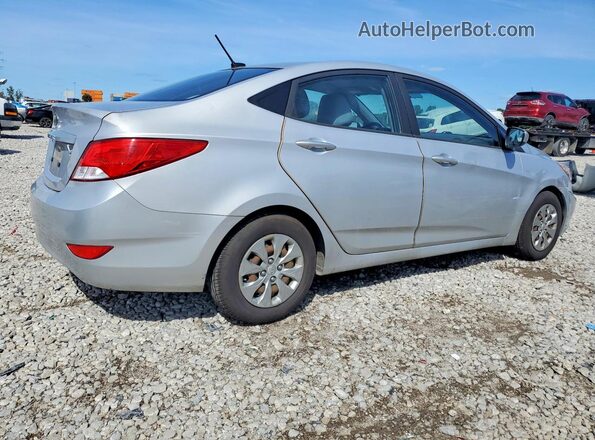 KMHCT4AE1GU075942 2016 HYUNDAI ACCENT Silver Rear right