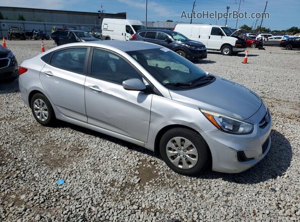 KMHCT4AE1GU075942 2016 HYUNDAI ACCENT Silver Front right
