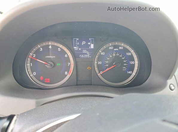 KMHCT4AE1GU075942 2016 HYUNDAI ACCENT Silver Instrument cluster view
