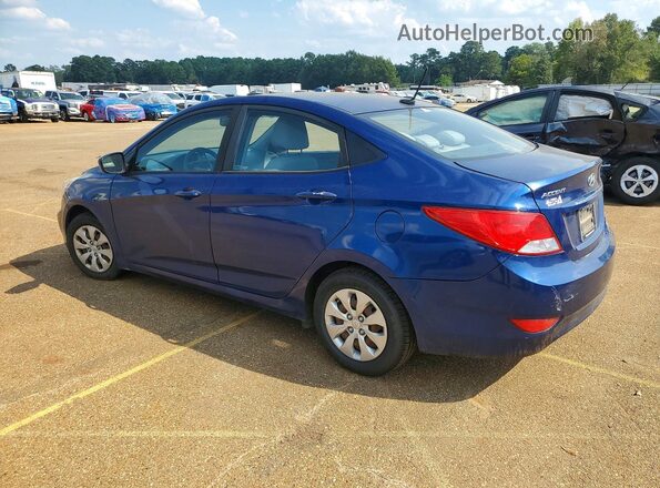 KMHCT4AE1HU237389 2017 HYUNDAI ACCENT Blue Tył lewy