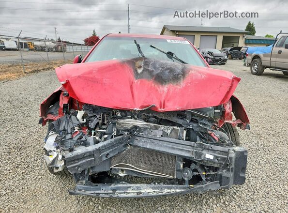 KMHCT4AE1HU276712 2017 HYUNDAI ACCENT Red Դիմացի տեսք