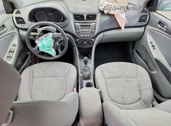 KMHCT4AE1HU276712 2017 HYUNDAI ACCENT Red Առջևի վահանակի տեսք