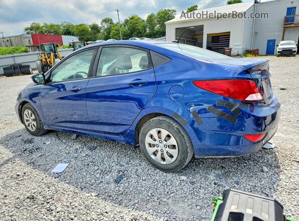 KMHCT4AE1HU276726 2017 HYUNDAI ACCENT Blue Tył lewy
