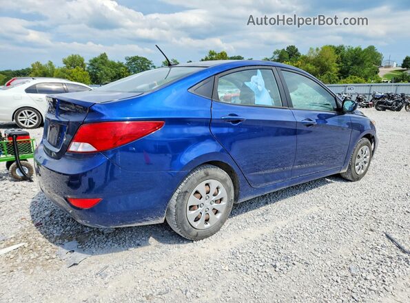 KMHCT4AE1HU276726 2017 HYUNDAI ACCENT Blue Tył prawy