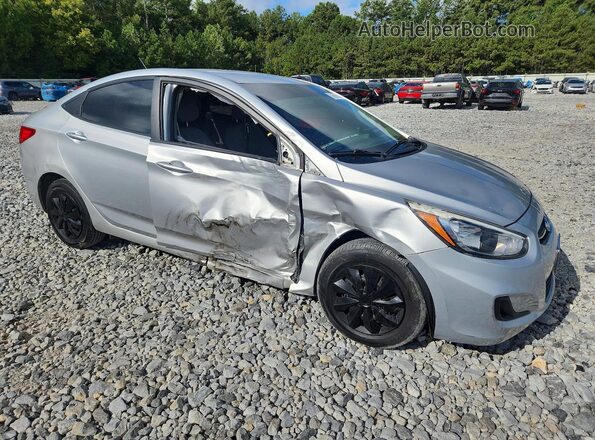 KMHCT4AE2GU007925 2016 HYUNDAI ACCENT Серебряный Передняя правая четверть