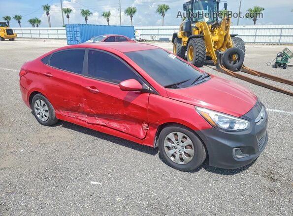 KMHCT4AE2GU110052 2016 HYUNDAI ACCENT Red Առջևի աջ