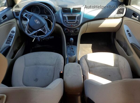 KMHCT4AE2GU144539 2016 HYUNDAI ACCENT Black Vista del salpicadero