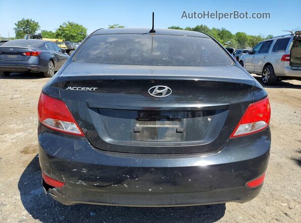 KMHCT4AE2GU144539 2016 HYUNDAI ACCENT Black Vista trasera