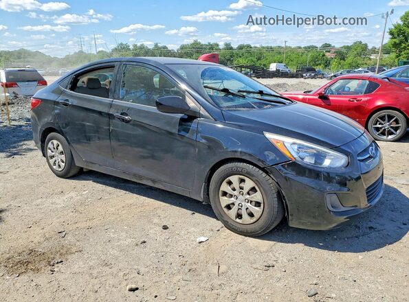 KMHCT4AE2GU144539 2016 HYUNDAI ACCENT Black Delantero derecho