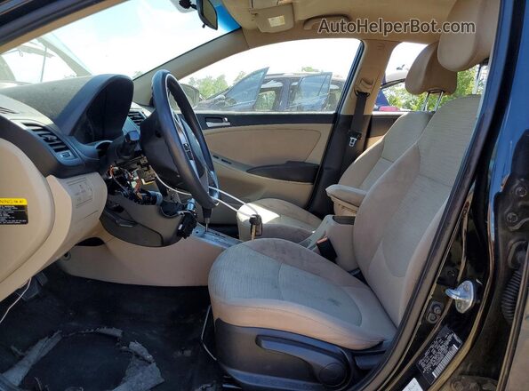 KMHCT4AE2GU144539 2016 HYUNDAI ACCENT Black Vista interior delantera